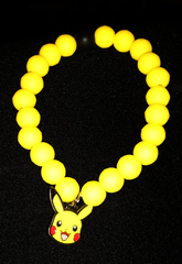 Pikachu Rubber Bead Bracelet